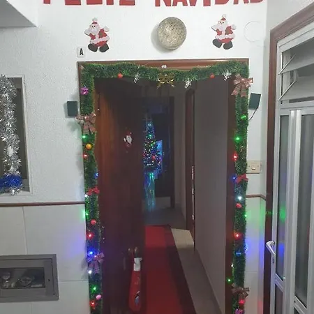 Iluminado Festivo Cerca Del Centro
