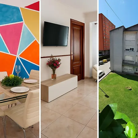 Iluminado Festivo Cerca Del Centro Vigo