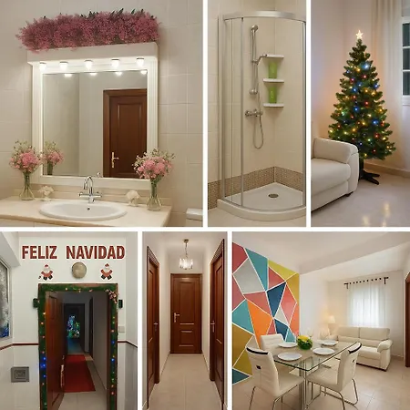 Iluminado Festivo Cerca Del Centro *