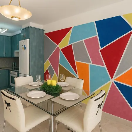 Iluminado Festivo Cerca Del Centro Apartamento Vigo