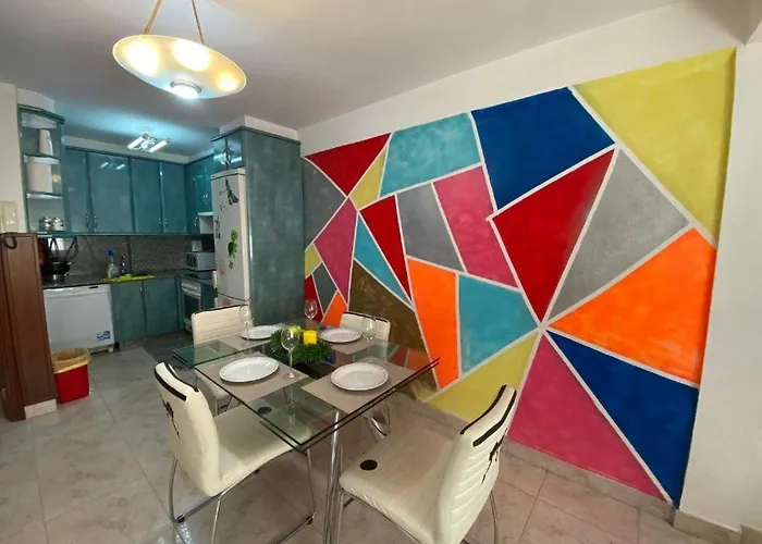 Iluminado Festivo Cerca Del Centro *