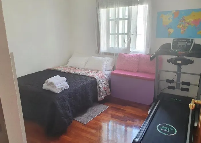 Lägenhet Iluminado Festivo Cerca Del Centro Vigo