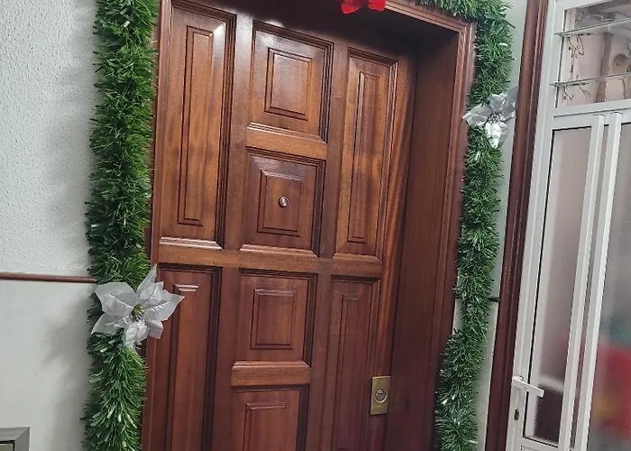 Iluminado Festivo Cerca Del Centro Lägenhet Vigo