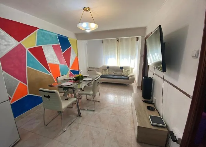 Lägenhet Iluminado Festivo Cerca Del Centro *