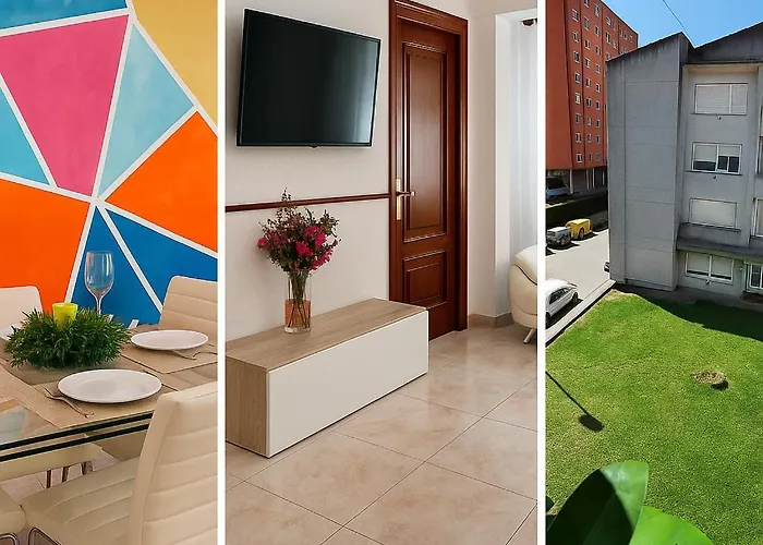 Iluminado Festivo Cerca Del Centro Vigo